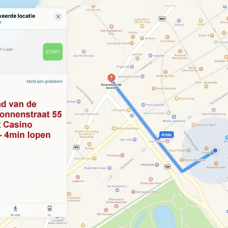Emiel Centrum Met Garage Apartamento Ostende